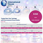 "Happy New Year" package. €600 €450