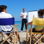 English Lessons at the beach